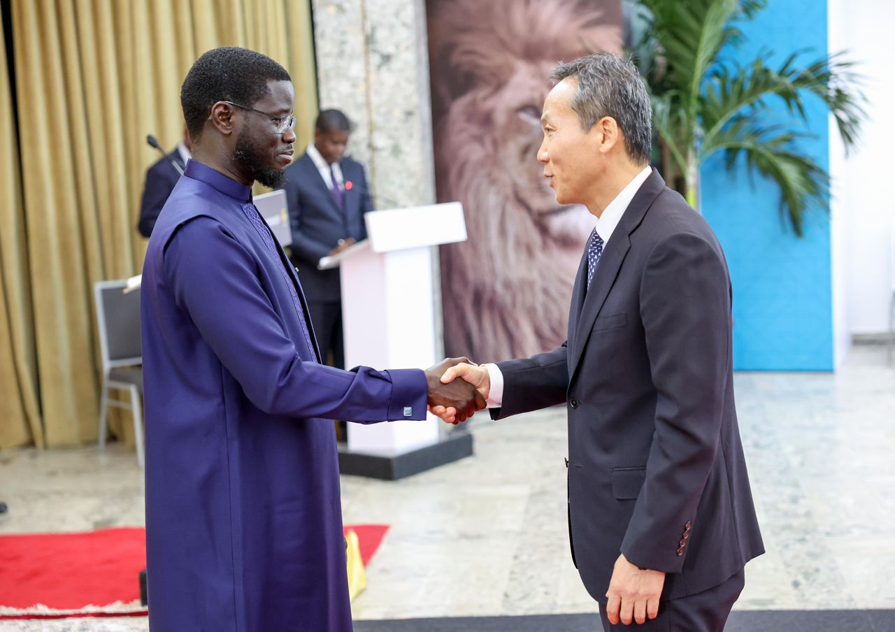 Participation à la cérémonie de Présentation des voeux de Nouvel An au Président Sénégalais par le corps diplomatique